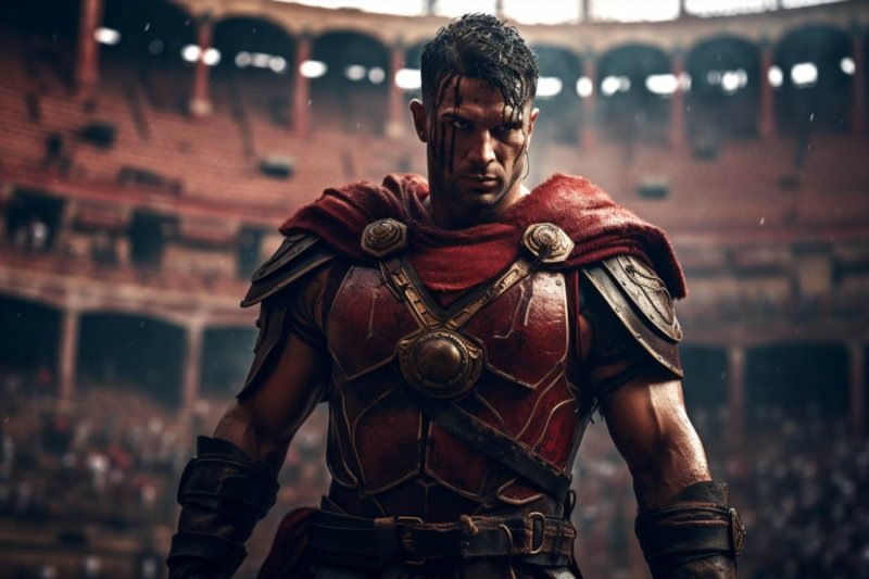 Romeinse gladiatorenshow